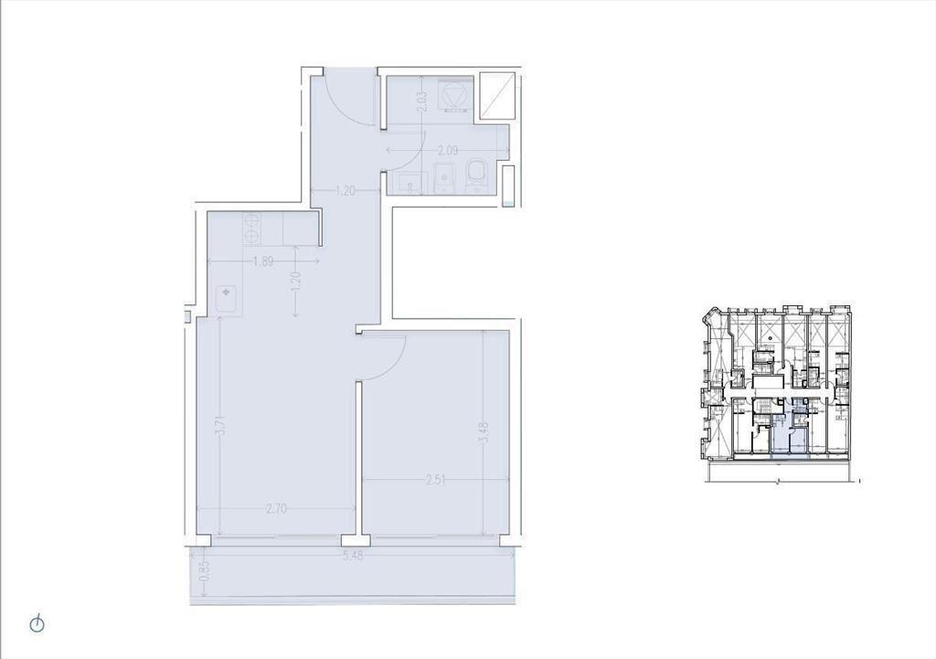 Apartamento de un dormitorio en venta en Palermo -103