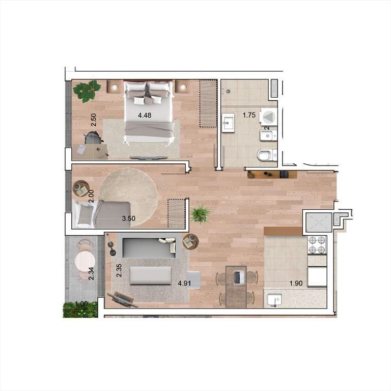 Apartamento en venta de 2 dormitorios en La Blanqueada (...