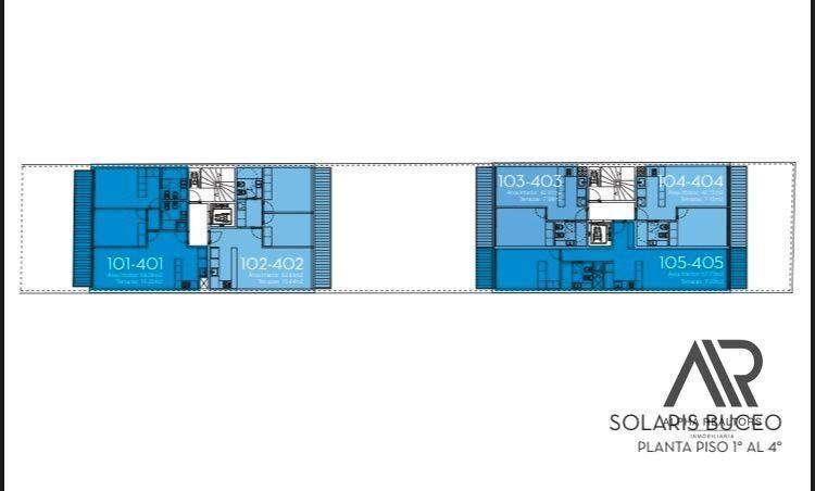 Apartamento en venta de 1 dormitorio en Buceo