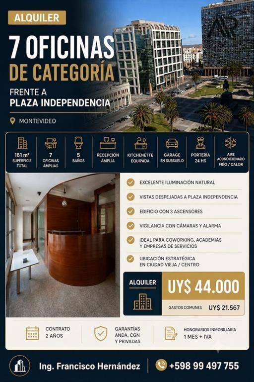 Oficina en alquiler ubicado en Centro