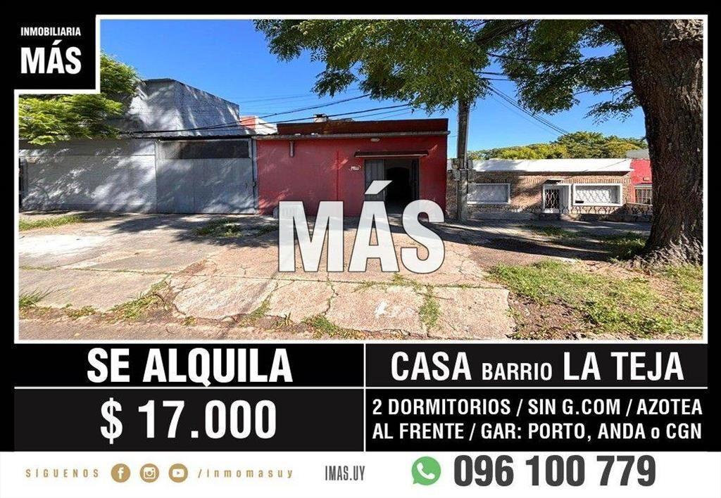 Casa Alquiler La Teja Montevideo iMas.uy MC *...
