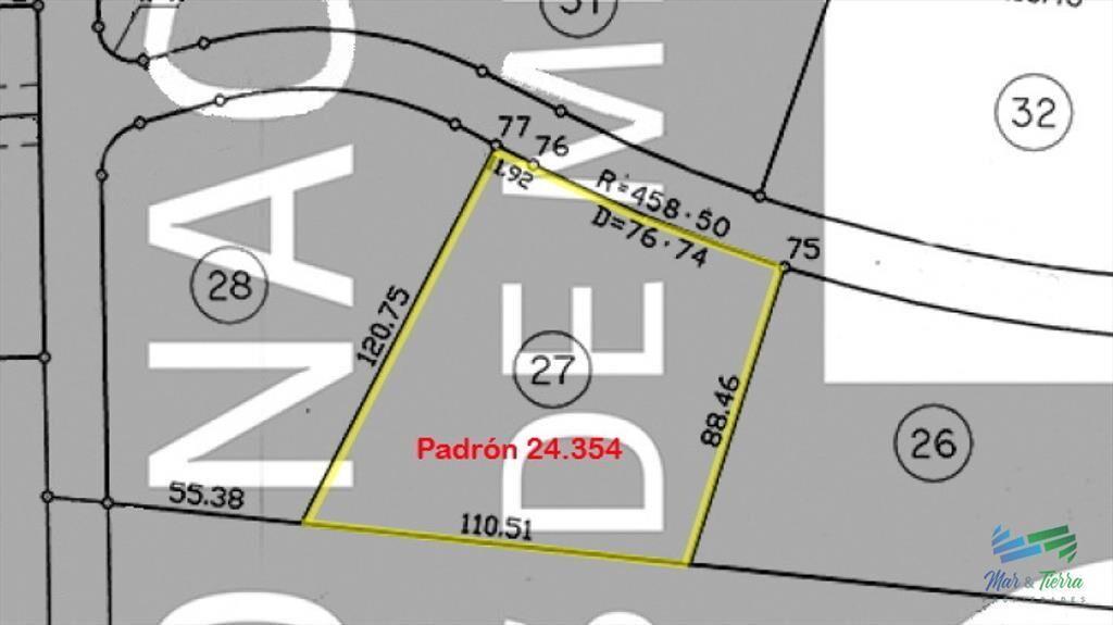 En venta chacra de 1 hectarea en Laguna del Punta