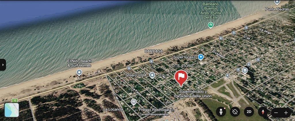 Terreno en venta Balneario Buenos Aires