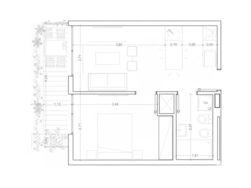 Venta de apartamento de 1 dormitorio en 01 Vila, Parque Batl
