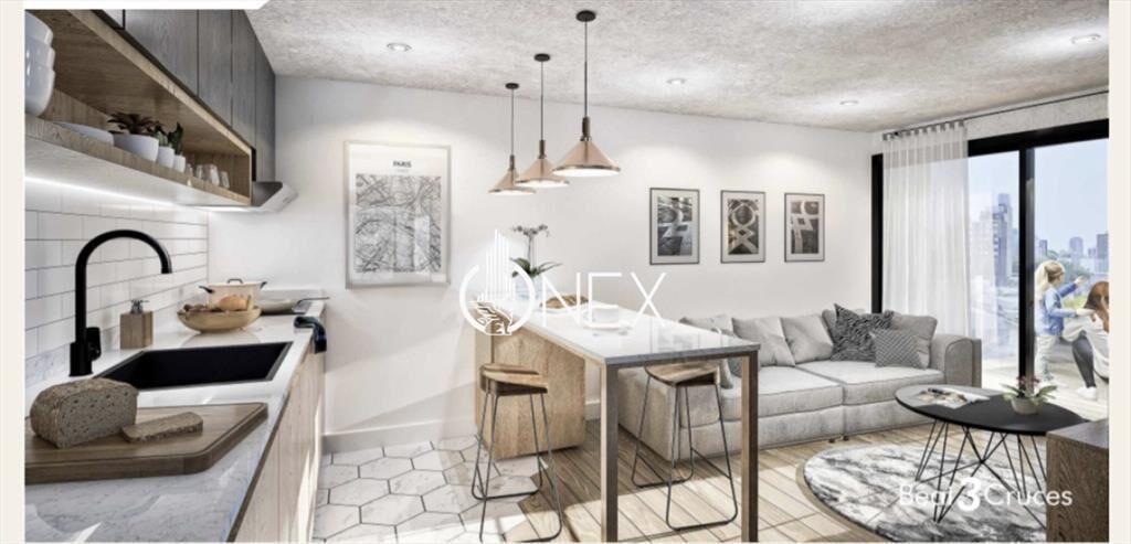 Se vende apartamentos monoambiente en 3 Cruces