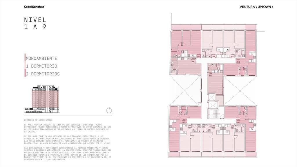 Venta Apartamento 1 Dormitorio en Cordon