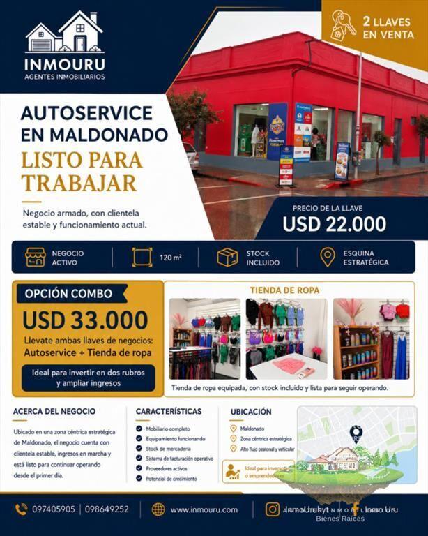 Se Venden Llaves de Locales en Maldonado!