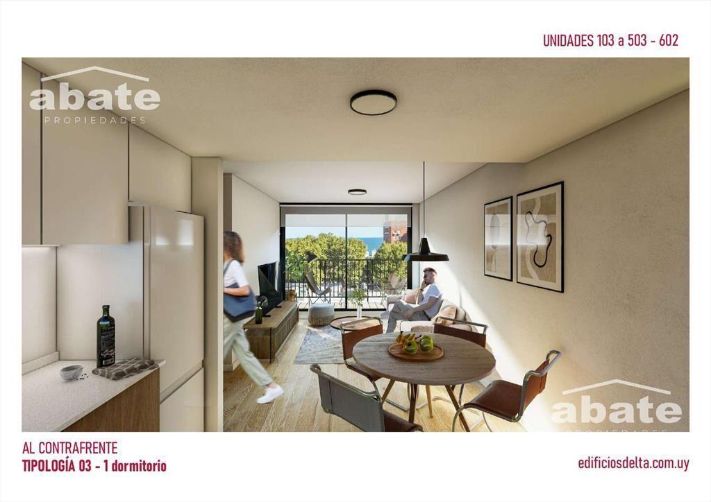 Venta apartamento tres dormitorios en Barrio Sur con terraz