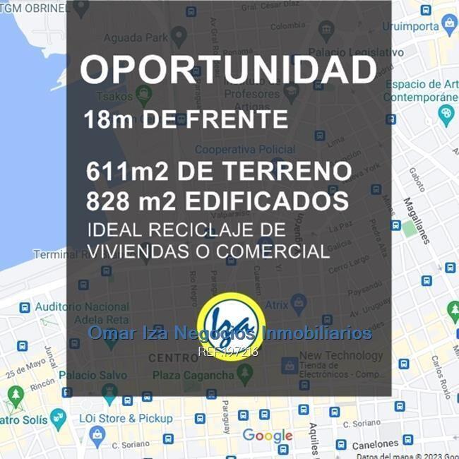 Venta terreno centro local comercial a reciclar