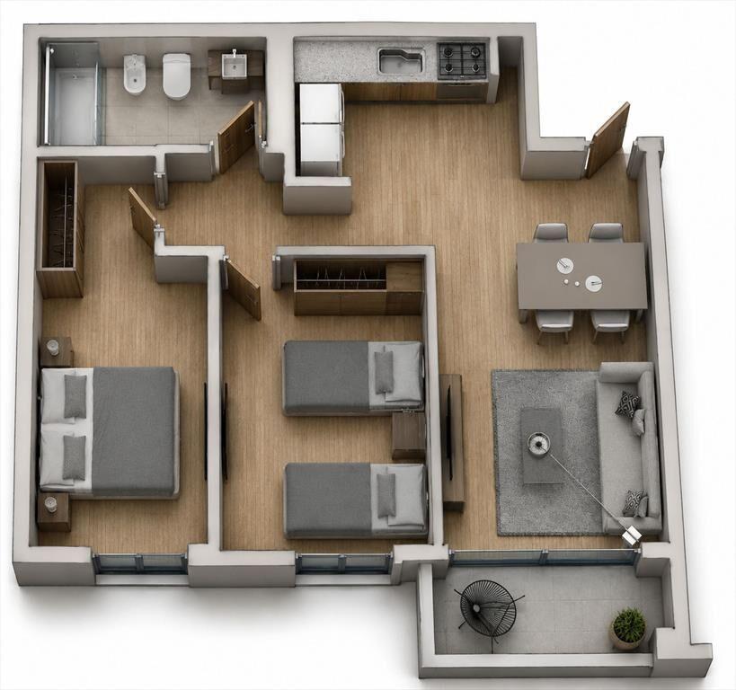 VENTA APARTAMENTO 2 DORMITORIO AL FRENTE - CORDON