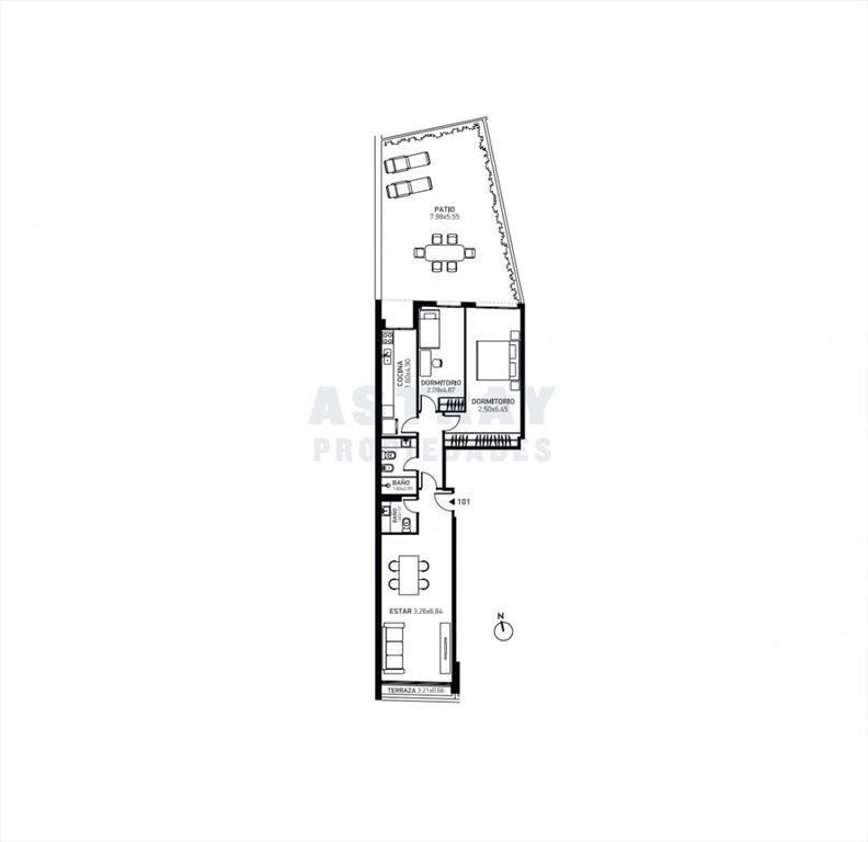 Venta Apartamento 1 DORMITORIO MALVIN, MONTEVIDEO Ref.: 8...