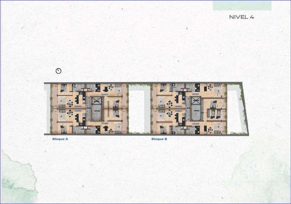 Apartamento de dos dormitorios en venta en Pocitos - 404B