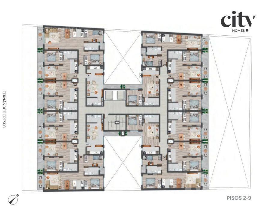 Venta de apartamento de 2 dormitorios en Cordón