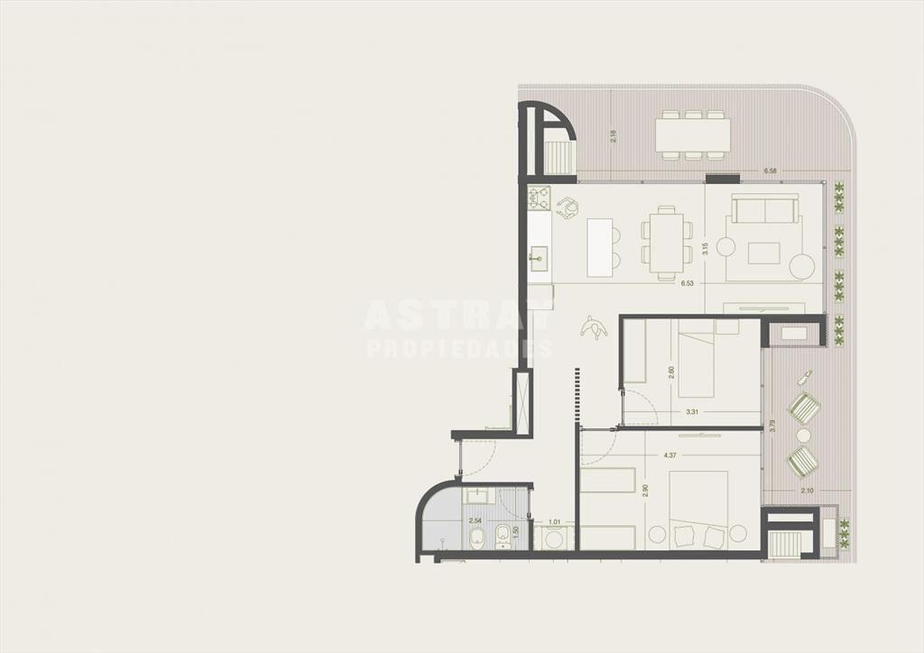 Apartamento en Venta