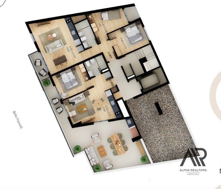 Apartamento en venta en La Blanqueada