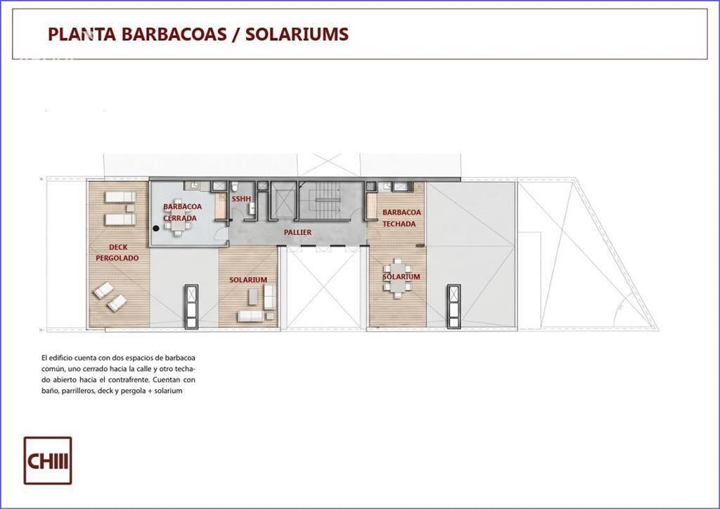 Apartamento de un dormitorio en venta en Pocitos - 504