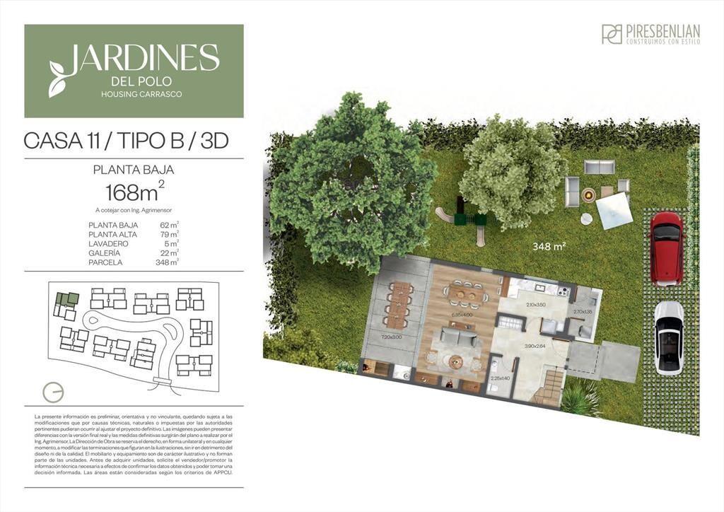 Venta Casa Duplex 3 Dormitorios en Carrasco Norte