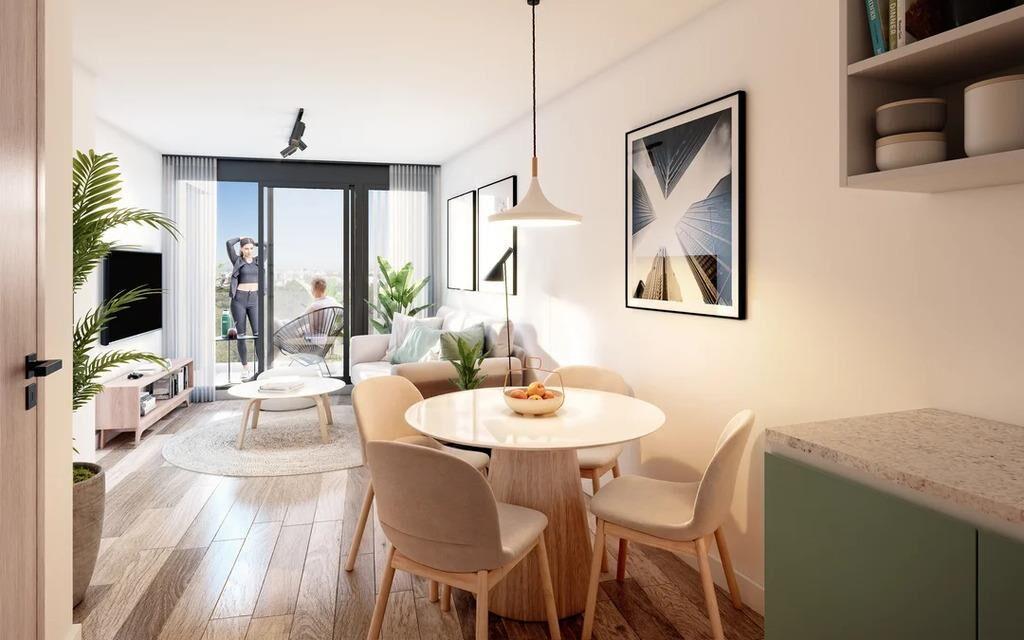 Venta de apartamento de 2 dormitorios en Vía Italia, Parque
