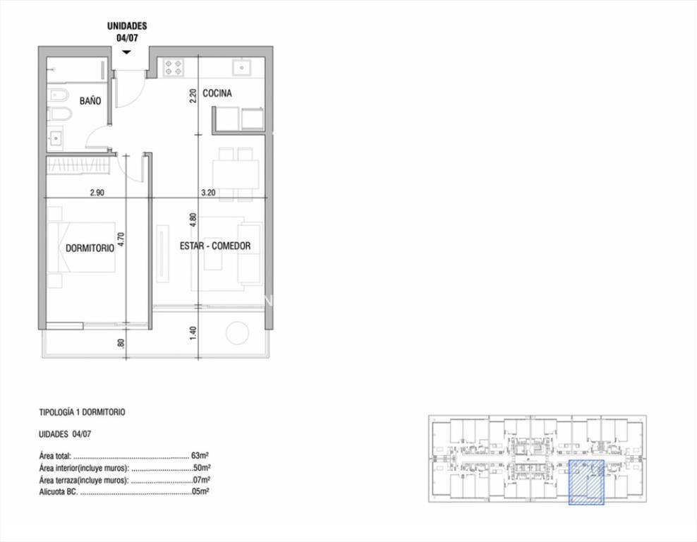 Lanzamiento - Departamento de 2 dorm. en venta a