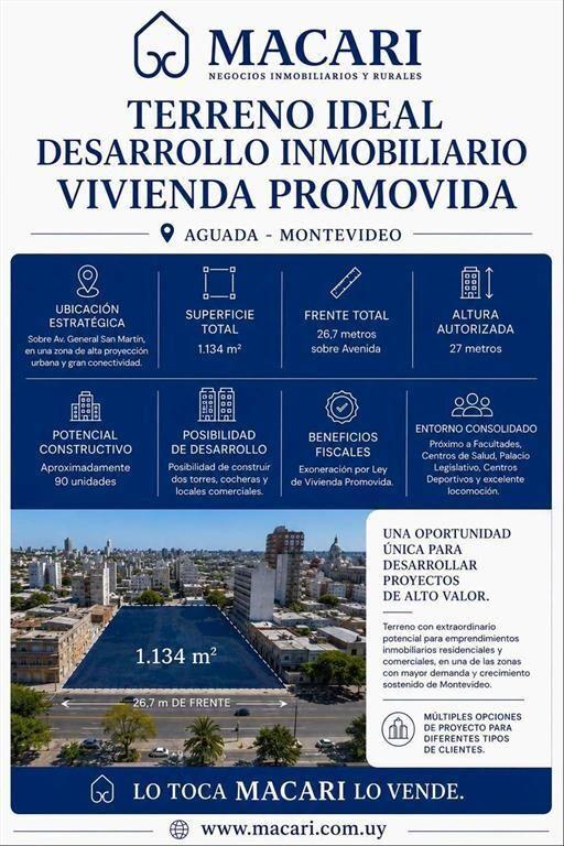 TERRENO PARA DESARROLLO | UNA DE LAS MEJORES OPORTUNIDADES