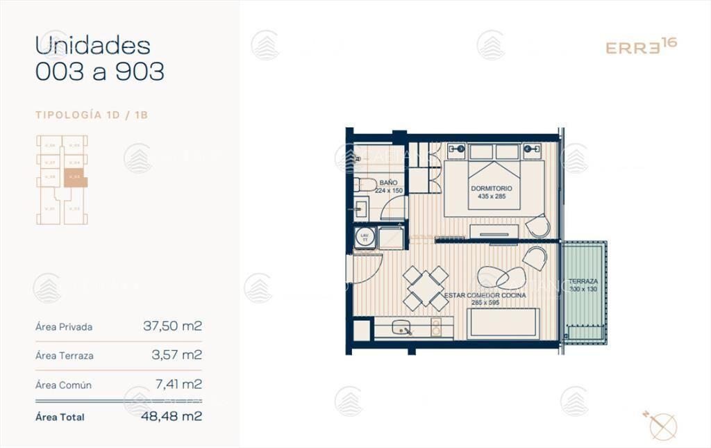 Venta apartamento 1 dormitorio, Roosevelt - Punta