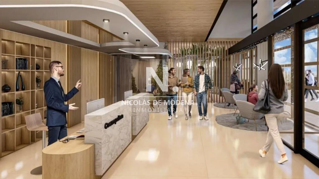 Venta Moderno Apto de 1 Dormitorio a Estrenar en