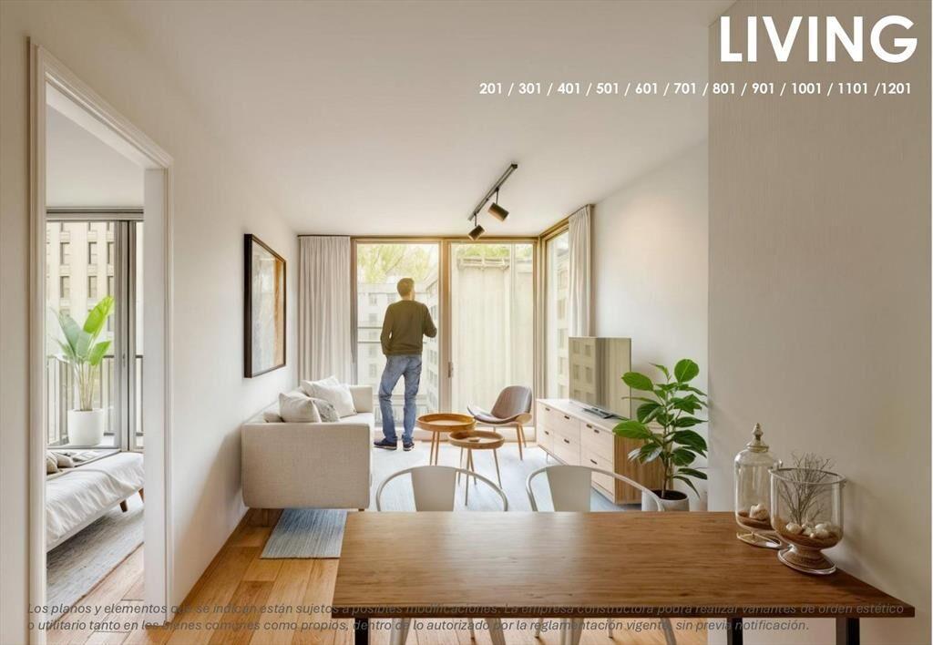 Venta de Apartamento con 1 dormitorio y terraza en Cordón Su