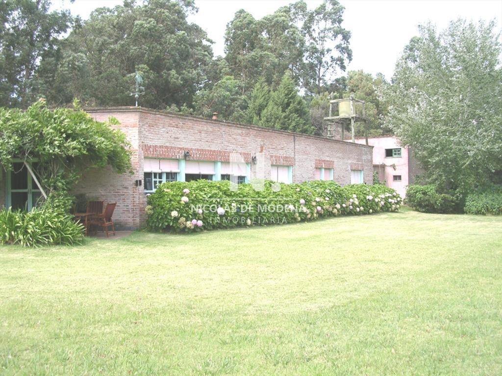 4 hectáreas con muy linda casa próximo al mar ,