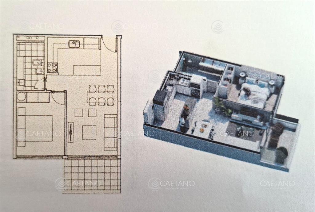 Venta de apartamento de 1 dormitorio en Punta del