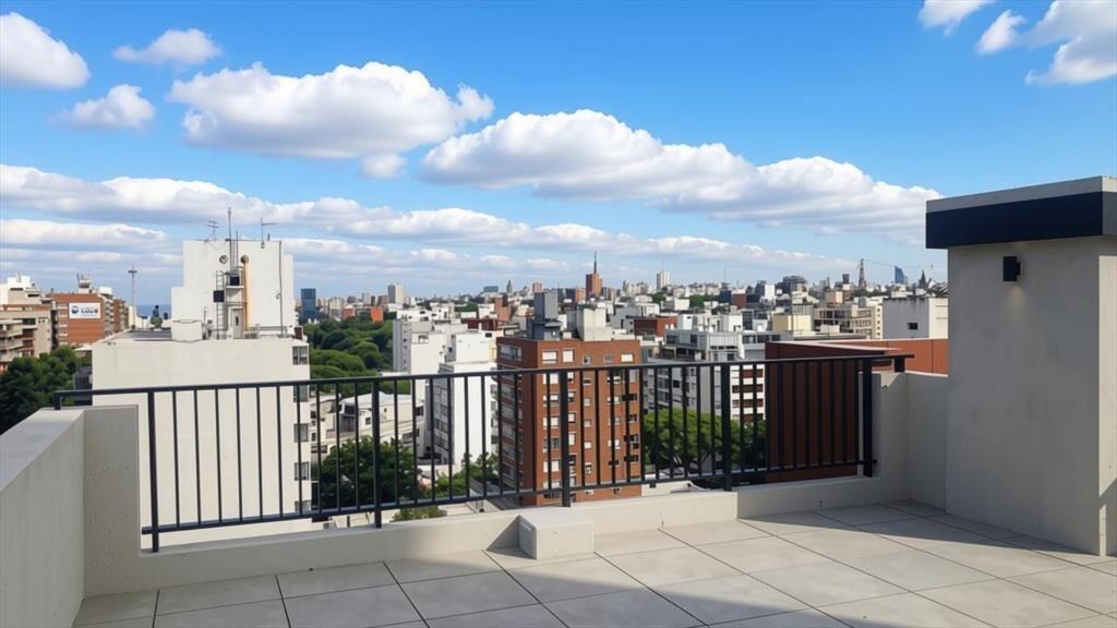 Monoambiente en Venta Pocitos 2 en con Patio A Estrenar