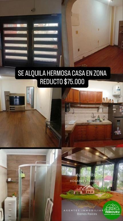 Se alquila casa en zona Reducto