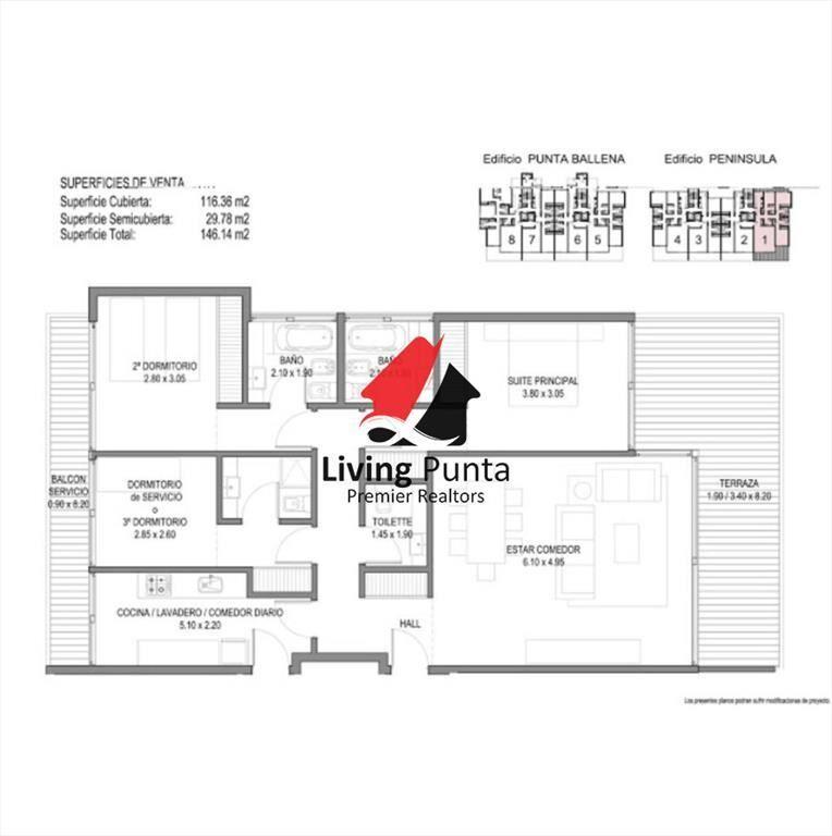 Departamento venta en punta del este
