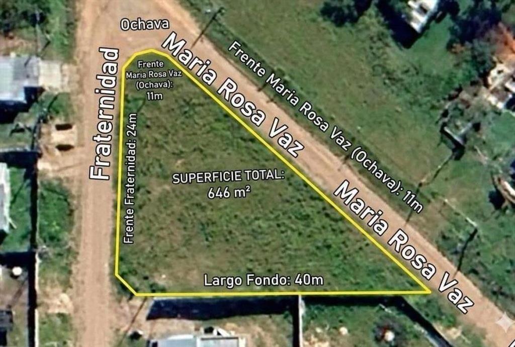 Venta de Terreno en Esquina - 646m² - La Paz, Canelones