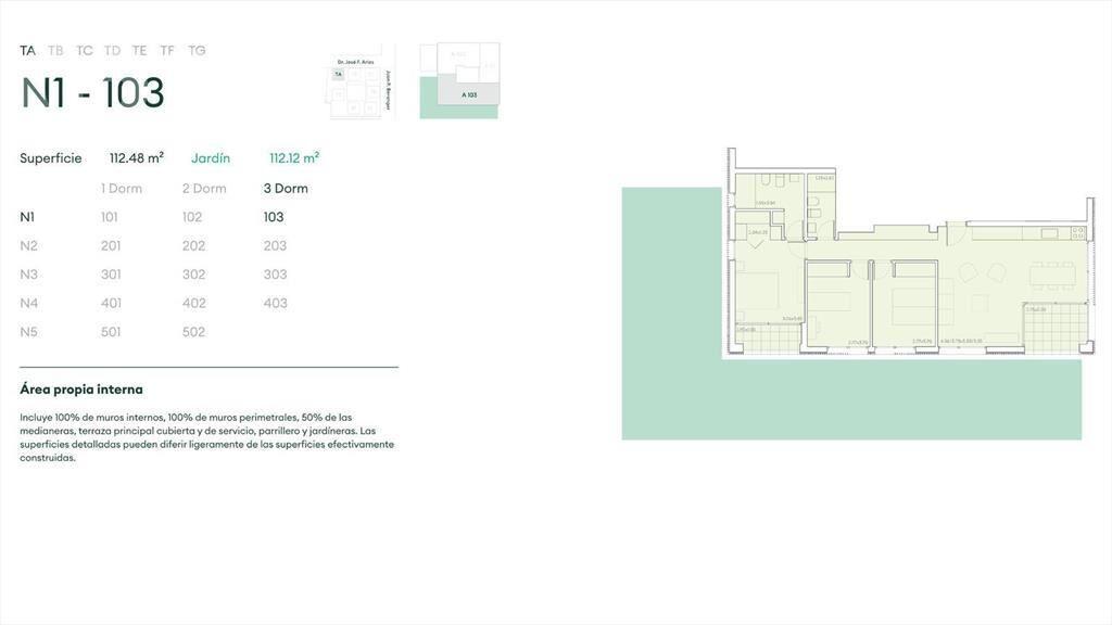 Venta de apartamento de 3 dormitorios en Carrasco