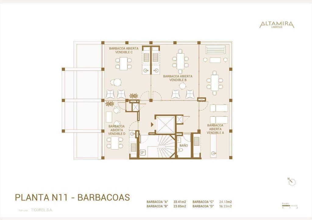 Venta de apartamento un dormitorio en Pocitos