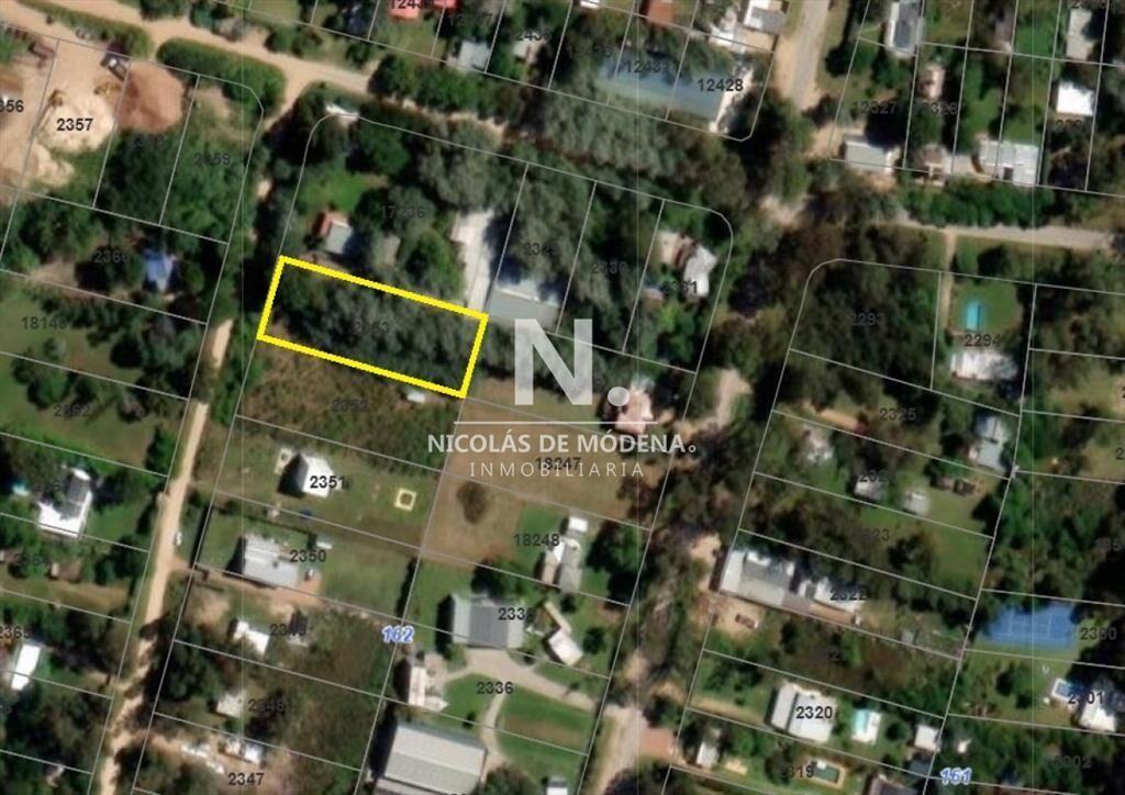 Terreno de 1700 mts 2 a la venta en La Barra El
