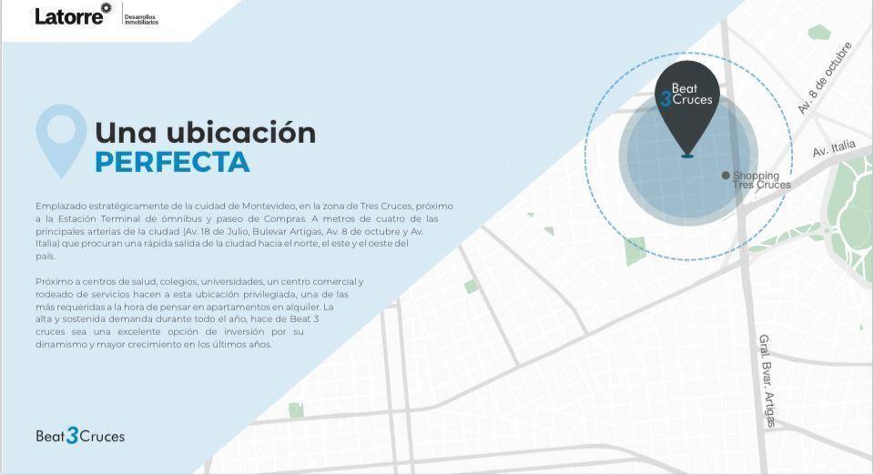 APARTAMENTO DUPLEX 2 DORMITORIOS BEAT 3 CRUCES