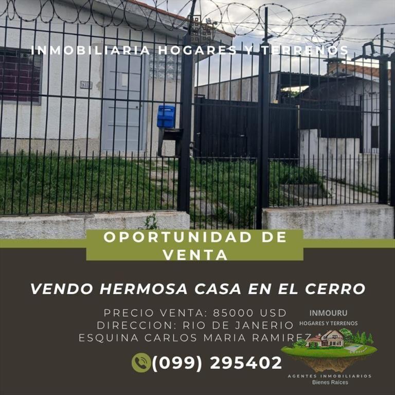 Vendo Hermosa y Amplia  Casa en el Cerro