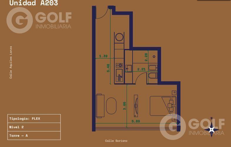 Venta de loft en centro