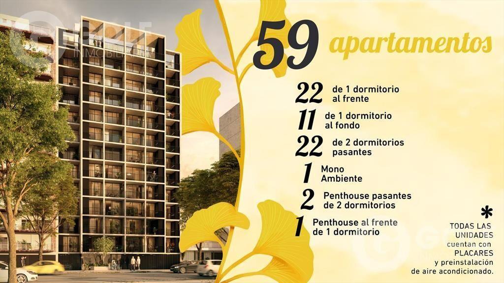 Venta apartamento de 1 Dormitorio en Parque Rodó