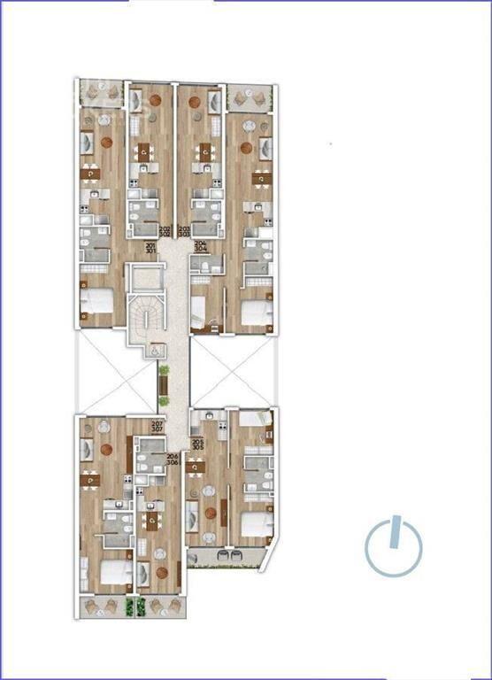 Apartamento de un dormitorio en venta en Pocitos