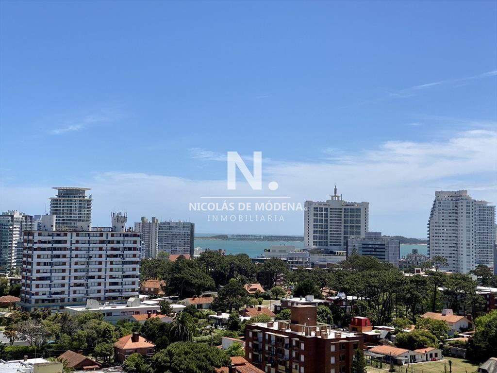 Gran living comedor con salida a amplia terraza con vista y