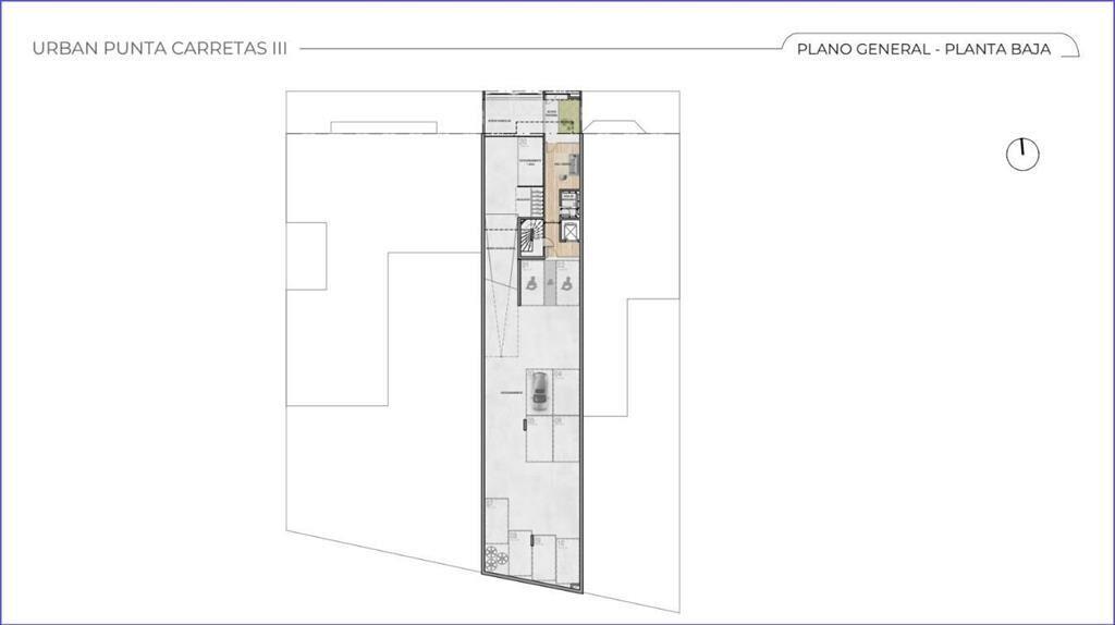 Venta apartamento un dormitorio en Punta Carretas - 704
