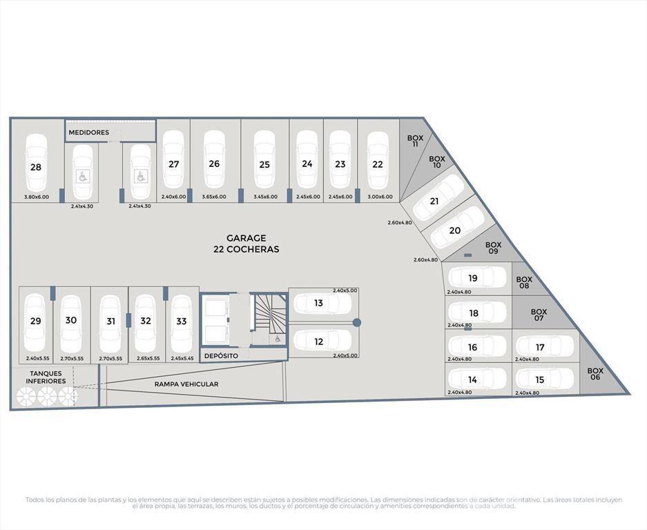 Venta de penthouse de 2 dormitorios con terraza y parriller