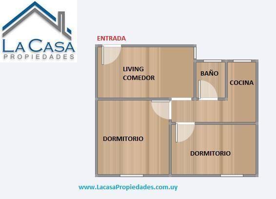 Apartamento en venta de 2 dormitorios  en Jacinto Vera
