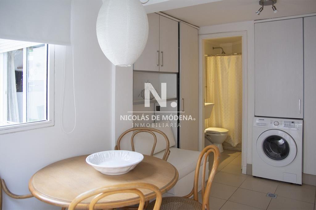 Departamento proximo al Puerto con barbacoa y