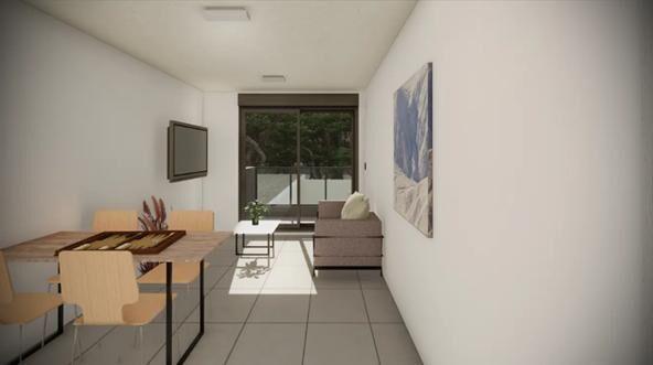 Venta apartamento 1 dormitorio con terraza a estrenar Cordó