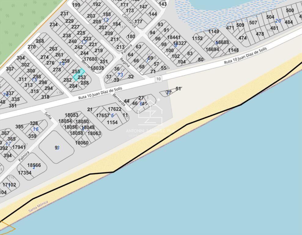 Oportunidad de venta de lote en Santa Mónica