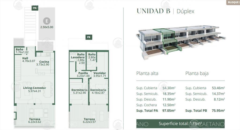 Venta apartamento duplex 2 dormitorios - Punta