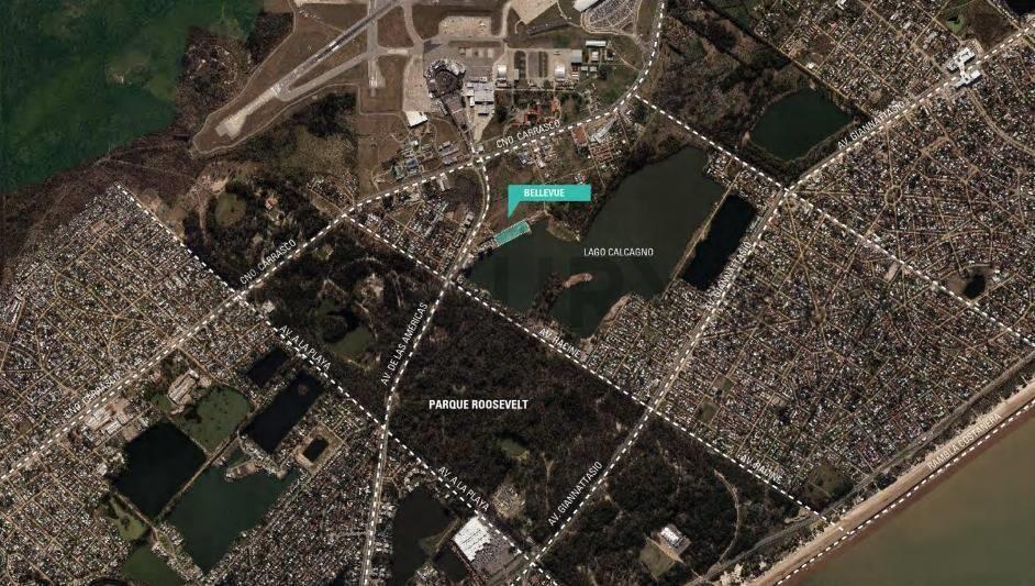 Venta apartamento 3 dormitorios frente al lago con balcón...